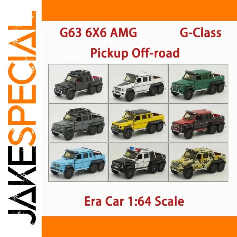 Discover the The 1:64 Scale G63 6X6 AMG Off-Road Model: A Must-Have for Collectors 1 55ba0c75a3de4436b04fb9d3 product image