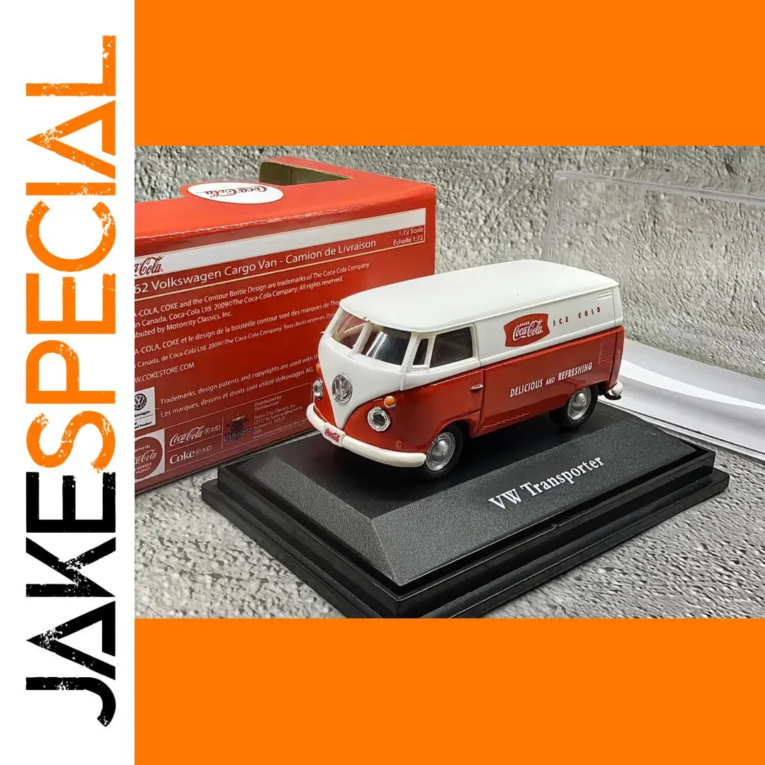 Vintage Volkswagen Van Diecast Model 1:72 Scale 1 Vintage Volkswagen Van Diecast Model 1:72 Scale