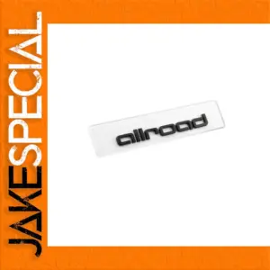 Allroad Emblem Badge for Cars 13cm Chrome Black