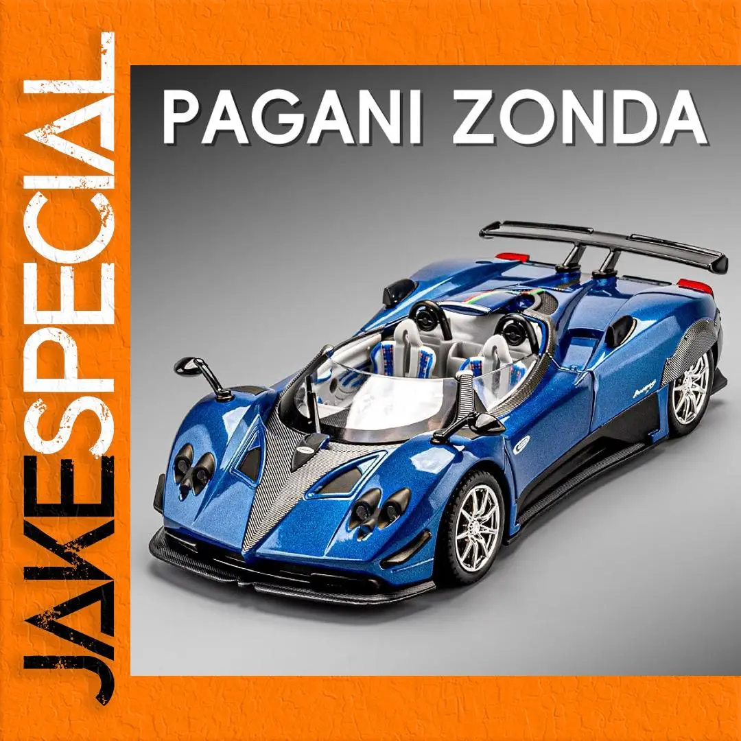 1:24 Pagani Zonda HP Barchetta Alloy Model 1 1:24 Pagani Zonda HP Barchetta Alloy Model