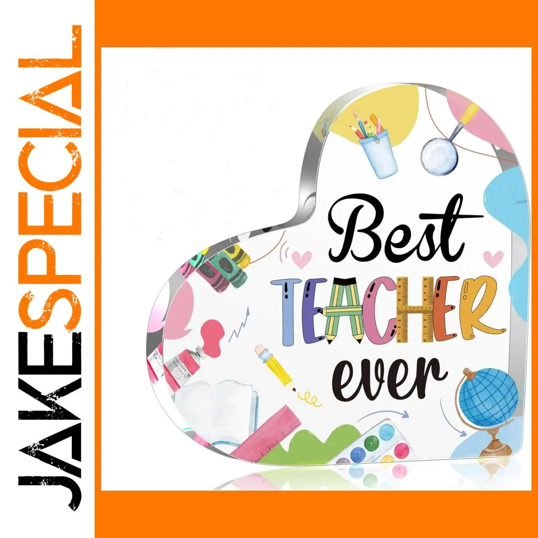 Vibrant Teacher Appreciation Acrylic Paperweight 1 Vibrant Teacher Appreciation Acrylic Paperweight
