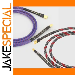 High-End USB Audio Cable with Vibrant Colors
