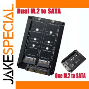 M.2 to SATA Adapter for NVMe SSDs