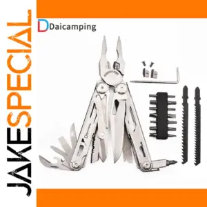 Daicamping Multi-Tool with 30 Replaceable Parts