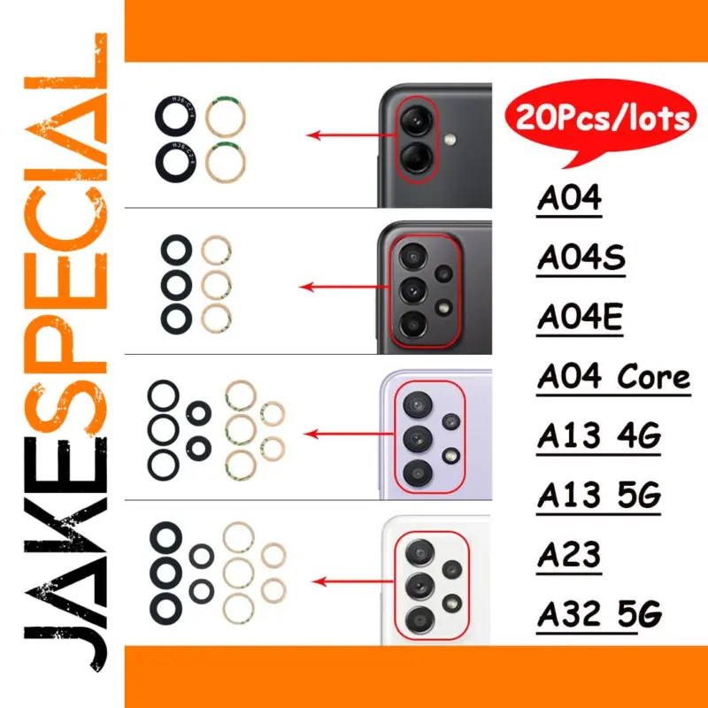 Elevate Your Samsung A-Series Photography with the Rear Camera Glass Lens Set 1 564918c5bbb44c94946bfc0f product image