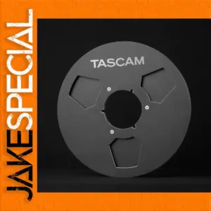 10-Inch Black Aluminum Tape Reel for ReRecorder