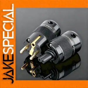 Premium Rhodium C7 Power Connectors for High-End Devices