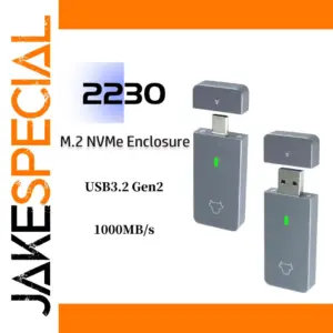 M.2 NVMe 2230 SSD Enclosure 10Gbps USB 3.2 Gen2