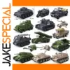 WWII Military Vehicle Building Blocks Set