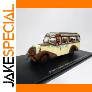 1937 UNIC L20 Vintage Bus Model for Collectors