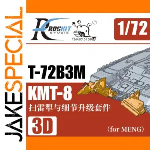 T-72B3M Model Upgrade Set with Mine Plow