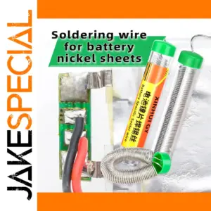 Battery Nickel Sheet Soldering Wire 1.0mm 15.5g