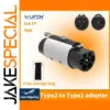 WUFEN Type2 to Type1 EV Charging Adapter