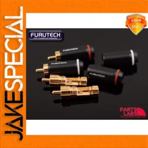 RF-126 24K Gold RCA Connectors Set of Four