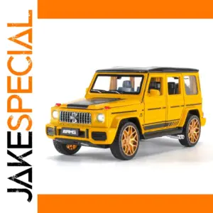 Vibrant Yellow 1:32 Mercedes-Benz G63 Diecast Model