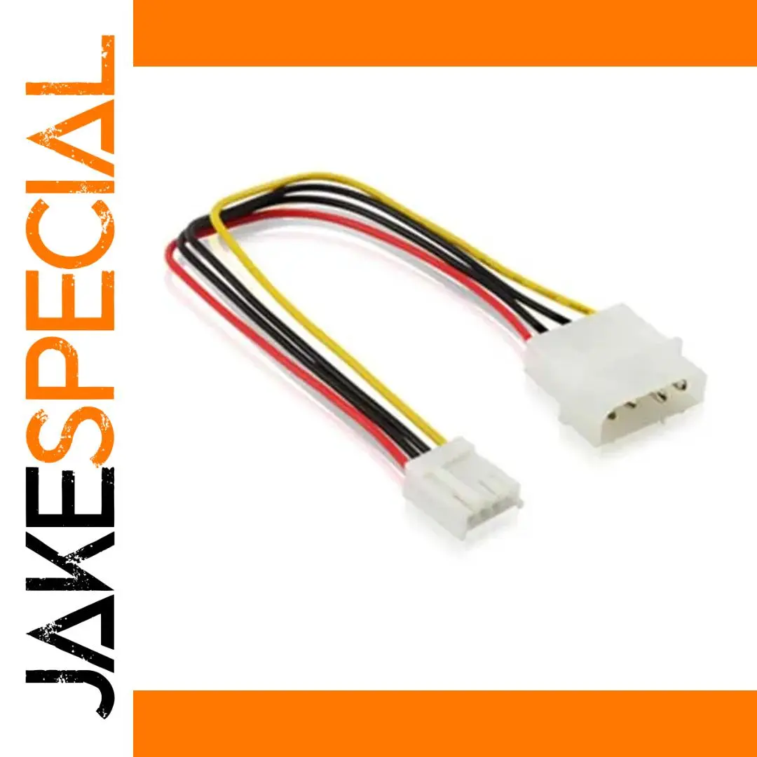 5.25-Inch Molex to Floppy Power Adapter 1 5.25-Inch Molex to Floppy Power Adapter