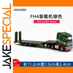 Vibrant 1:148 Scale Diecast Semi-Truck Model