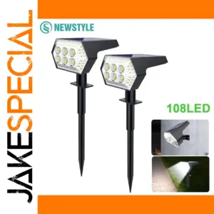 Modern Solar Floodlight with 108 LEDs