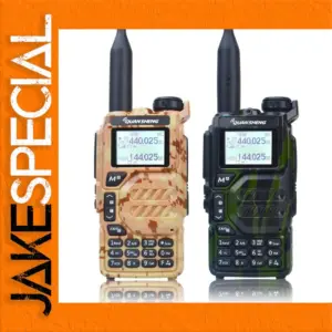 Rugged Camouflage Walkie-Talkie 50-600MHz