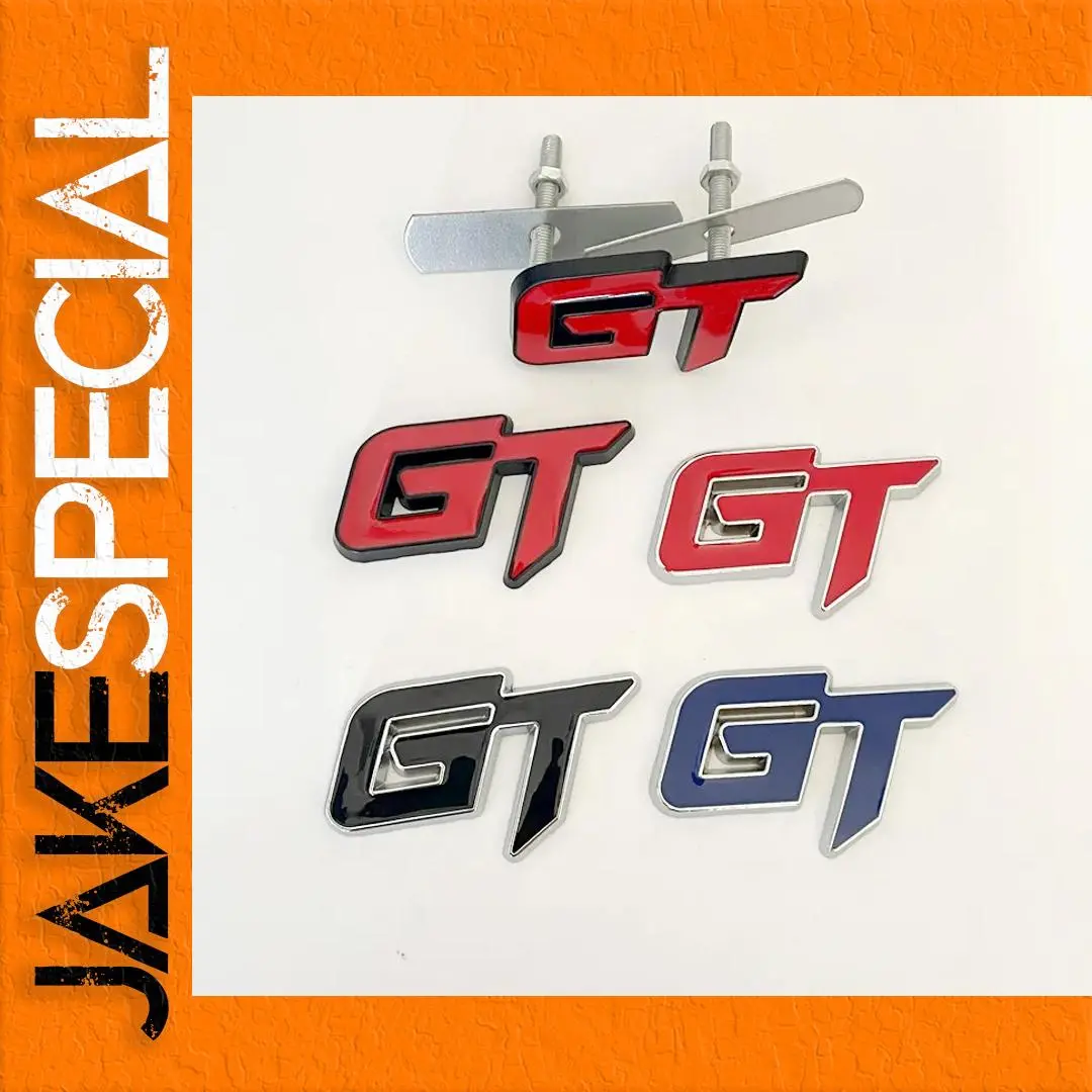 GT Emblem Badge for Cars 62x35mm 1 GT Emblem Badge for Cars 62x35mm