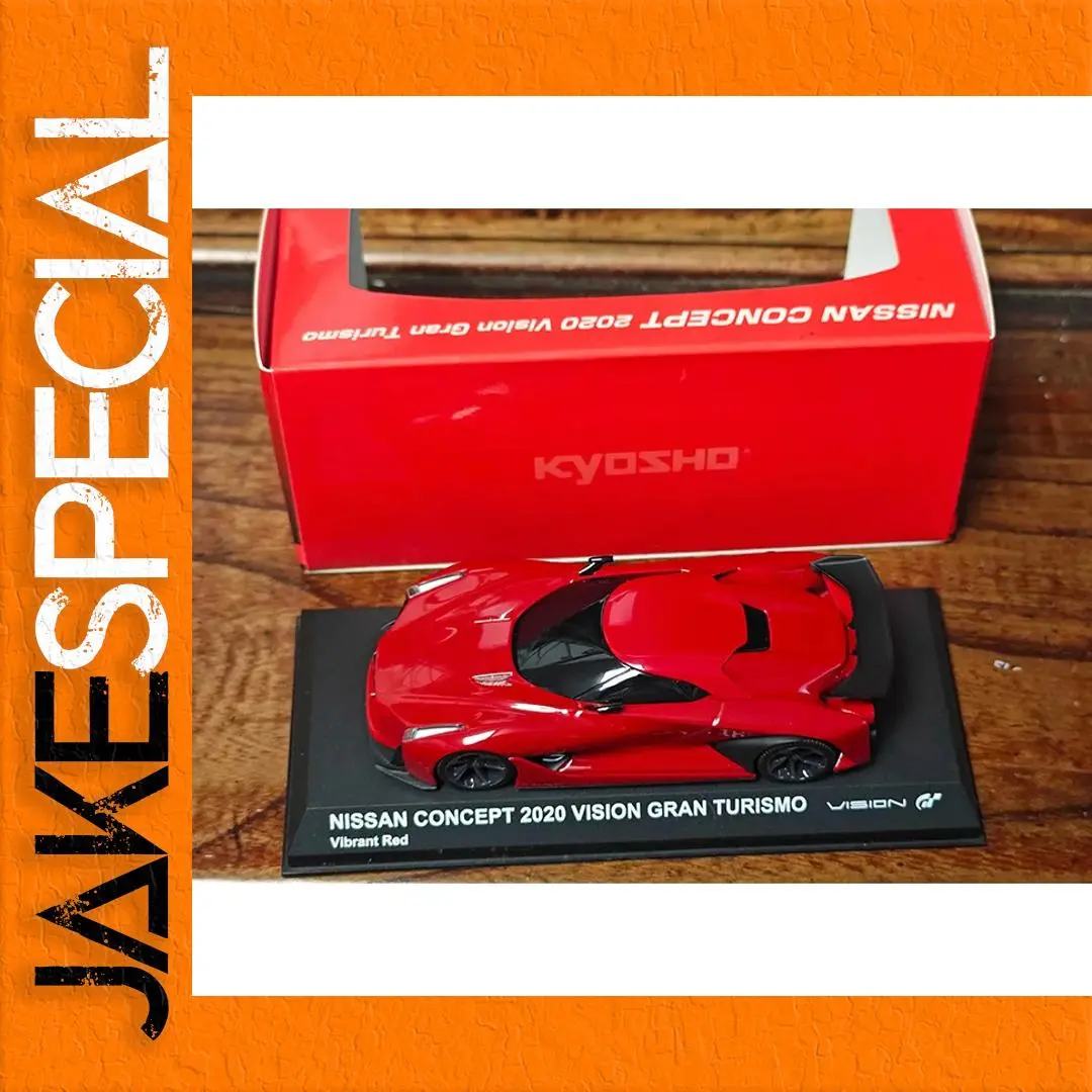 Vibrant Red Nissan 2020 Vision GT Model 1 Vibrant Red Nissan 2020 Vision GT Model