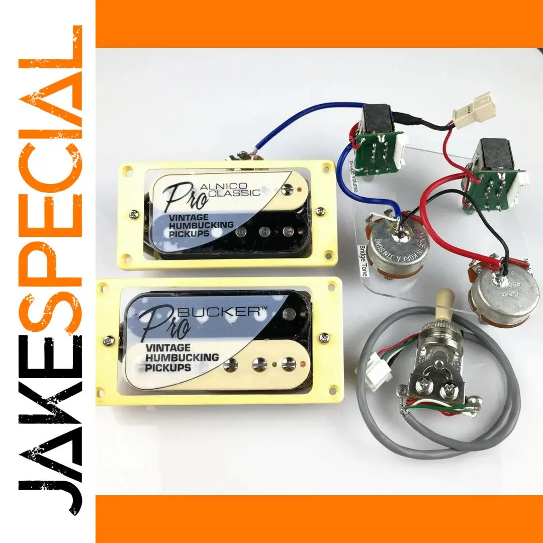 ProBucker Alnico Zebra Guitar Pickup Set 1 ProBucker Alnico Zebra Guitar Pickup Set