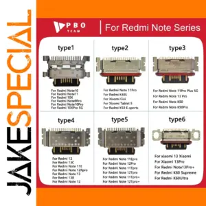 Xiaomi USB Type-C Port Set for Redmi & K50 Series