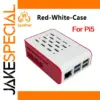 Raspberry Pi 5 Red-White Cooling Case