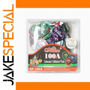 Vibrant Alice AP-100A Heart-Shaped Guitar Picks Set