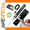 Portable Cordless USB Soldering Iron with Adjustable Temp