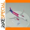 WIZZ AIR Resin Model Airplane 22cm scale