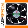 120mm Black CPU Cooler Fan with Ball Bearing