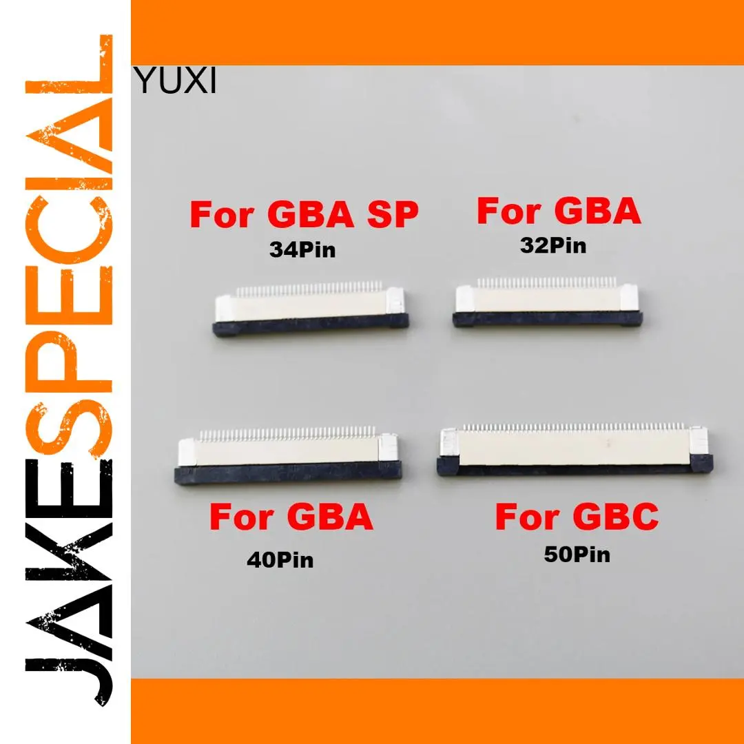 Nintendo GBC GBA GBA SP LCD Flex Cable Connector 1 Nintendo GBC GBA GBA SP LCD Flex Cable Connector