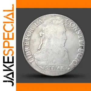 Vintage Copper Bolivar Commemorative Coin 38mm