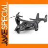Black Osprey Tiltrotor Military Aircraft Model
