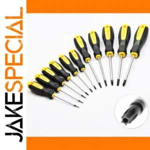 Premium Chrome-Vanadium Torx Screwdriver Set
