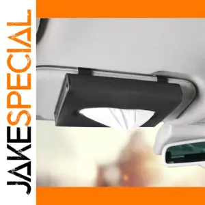 Elegant PU Leather Car Tissue Box Holder