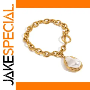 Stainless Steel Pearl Bracelet for Women