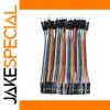 Colorful 40-Pin Jumper Wire Set for Electronics