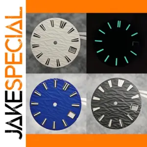 28.5mm NH35/NH36 Watch Dial with Wave Pattern