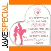 Romantic Heart-Shaped Acrylic Plaque for Her