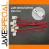 2-Pin LED Strip Connector Set for 8mm and 10mm