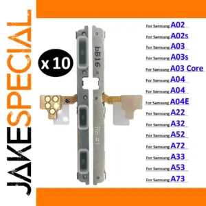Samsung Power & Volume Flex Cable Set (A02, A52, A73)