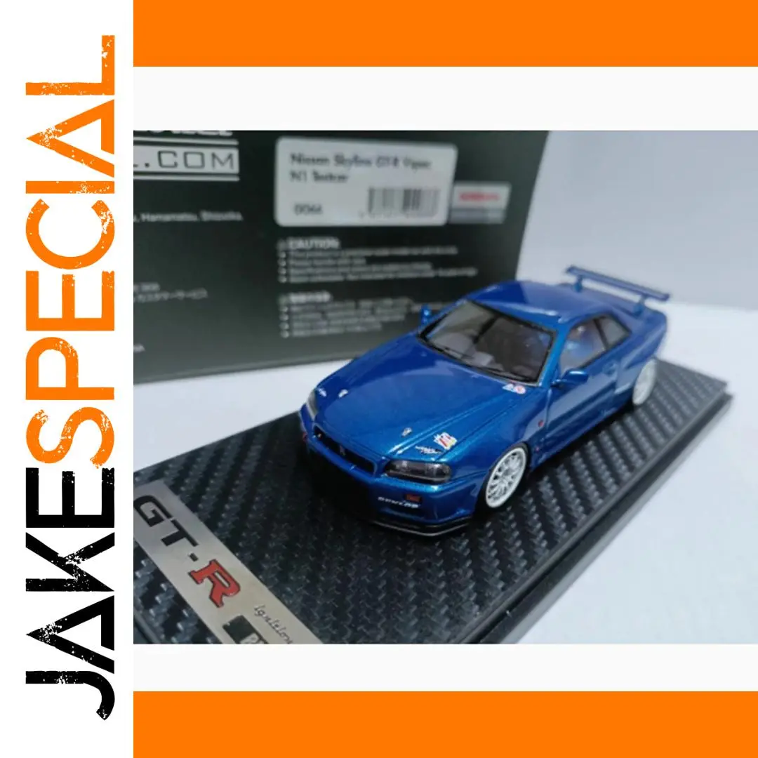 1/43 Nissan Skyline GT-R BNR34 N1 Vspec Model 1 1/43 Nissan Skyline GT-R BNR34 N1 Vspec Model