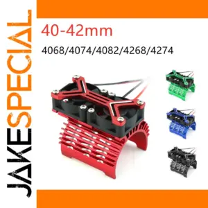 High-Performance Metal Dual RC Cooling Fan