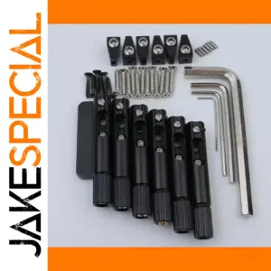 BG3005 Fixed Scalloped Guitar Bridge for Headless Electric Guitars