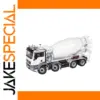 White 1:50 Scale Cement Mixer Truck Model