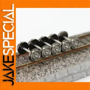 HO Scale Model Train Wheelset with Copper & Nickel