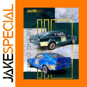 INNO 1:64 KPGC110 Vintage Racing Car Model