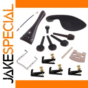 Ebony Violin Accessories Set for High-End Instruments